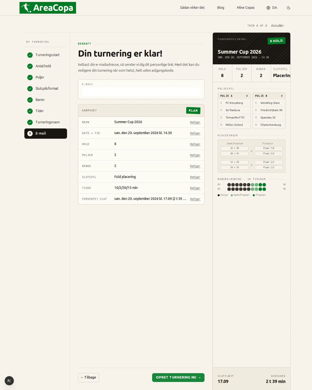 E-mail, og så i gang