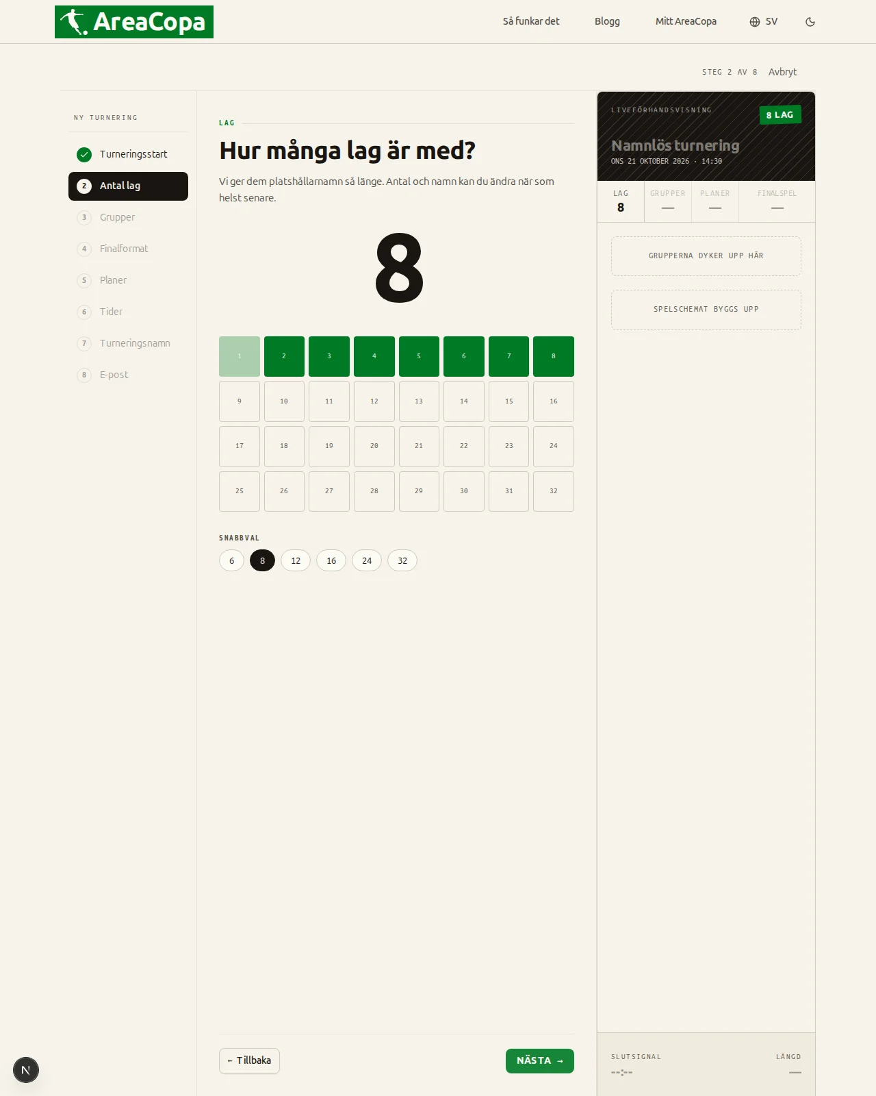 Hur många lag spelar?