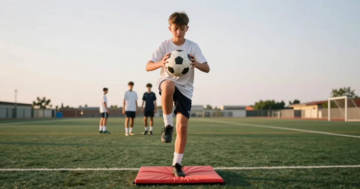 Gleichgewichtstraining im Fußball: das 8-Wochen-Programm